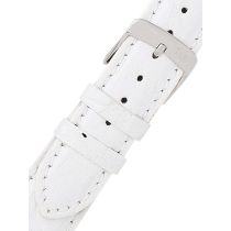 Morellato A01U0518339017CR18 weisses Alligator Uhrenarmband 18mm