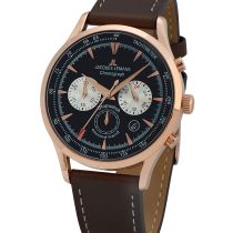 Jacques Lemans 1-2068G Retro Classic Chronograph Herrenuhr 41mm 5ATM