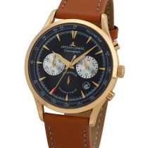 Jacques Lemans 1-2068J Retro Classic Chronograph Herrenuhr 41mm 5ATM