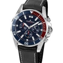 Jacques Lemans 1-2091B Liverpool Chronograph Herrenuhr 43mm 20ATM