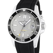 Jacques Lemans 1-2170B Hybromatic Diver Herrenuhr 41mm 20ATM