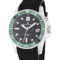 Jacques Lemans 1-2170E Hybromatic Diver Herrenuhr 41mm 20ATM