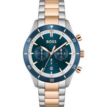 BOSS 1513937 Santiago Chronograph Herrenuhr 45mm 5ATM