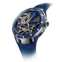 Bulova 28A208 Herrenuhr Accutron DNA Casino Limited Edition blue