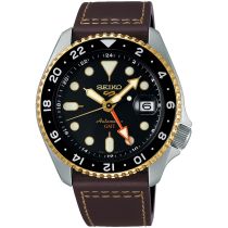 Seiko SSK036K1 Herrenuhr 5 Sports GMT Automatik 43mm 10ATM