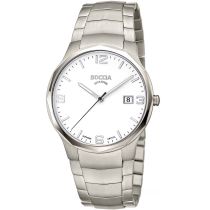 Boccia 3656-01 Herrenuhr Titanium 39mm 5ATM