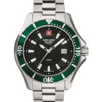 Swiss Alpine Military 7040.1134 Diver Herrenuhr 45mm 10ATM