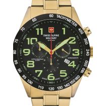 Swiss Alpine Military 7047.9117 Chronograph Herrenuhr 45mm 10ATM