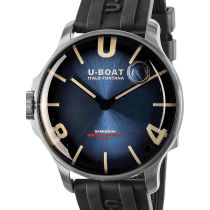 U-Boat 8704/D Darkmoon Blue SS Soleil Herrenuhr 44mm 5ATM