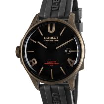 U-Boat 9549 Darkmoon Brown Vintage Herrenuhr 40mm 5ATM