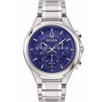 Bulova 96A302 Curv Herrenuhr Chronograph 45mm 3ATM