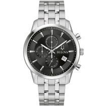 Bulova 96B412 Sutton Chronograph Herrenuhr 41mm 3ATM