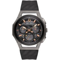 Bulova 98A162 Curv Chronograph Herrenuhr 44mm 3ATM