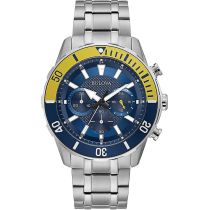 Bulova 98A245 Sport Chronograph Herrenuhr 44mm 10ATM