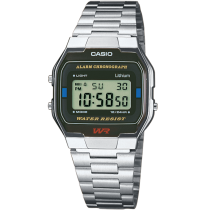 CASIO A163WA-1QES Collection Herrenuhr 33mm 3ATM