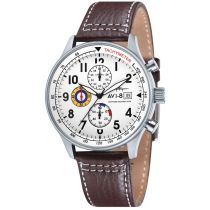 AVI-8 AV-4011-01 Hawker Hurricane Chronograph Herrenuhr 43mm 5ATM