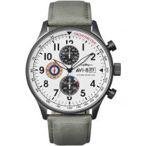 AVI-8 AV-4011-0B Hawker Hurricane Chronograph Herrenuhr 42mm 5ATM