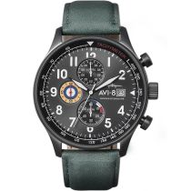 AVI-8 AV-4011-0D Hawker Hurricane Chronograph Herrenuhr 42mm 5ATM