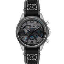 AVI-8 AV-4056-08 Herrenuhr Hawker Harrier Dual Retrograde Chronograph 44mm 5ATM