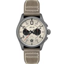 AVI-8 AV-4089-06 Herrenuhr Spitfire Lock Chronograph 42mm 5ATM