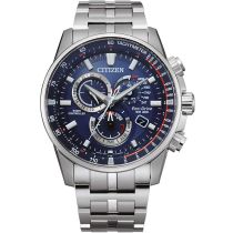 Citizen CB5880-54L Eco-Drive Funkuhr Chronograph Herrenuhr 43mm