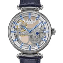 Carl von Zeyten CVZ0031WHS Elzach Automatik Herrenuhr 42mm 5ATM