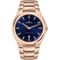 Edox 56003-37R-BUIR Les Bemonts Herrenuhr 40mm 3ATM