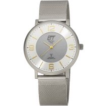 ETT EGS-11395-25M Funkuhr Solar Atacama Herrenuhr 40mm 5ATM