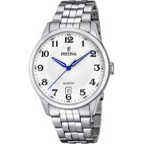 Festina F20425/1 Klassik Herrenuhr 43mm 5ATM