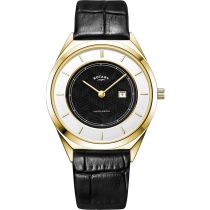 Rotary GS08007/04 Champagne Limited Edition 36mm Unisex Damenuhr Herrenuhr 5ATM