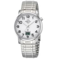 Master Time MTGA-10306-12M Funkuhr Basic Series Herrenuhr 41mm 3ATM