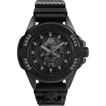 Philipp Plein PWNAA0322 The $kull Unisex Damenuhr Herrenuhr 41mm 5ATM