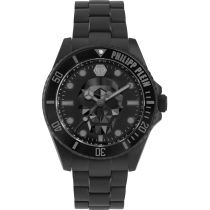 Philipp Plein PWOAA0922 The $kull Diver Herrenuhr 44mm 10ATM