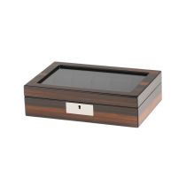 Rothenschild Uhrenbox RS-2386-10EB für 10 Uhren ebony