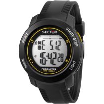 Sector R3251284001 EX-37 Digitaluhr Herrenuhr 45mm 100M