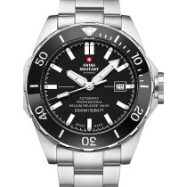 Swiss Military SMA34092.01 Automatik Diver Herrenuhr 45mm 100ATM