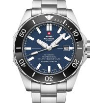 Swiss Military SMA34092.02 Automatik Diver Herrenuhr 45mm 100ATM