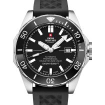 Swiss Military SMA34092.04 Automatik Diver Herrenuhr 45mm 100ATM