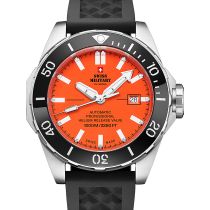 Swiss Military SMA34092.06 Automatik Diver Herrenuhr 45mm 100ATM