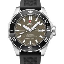 Swiss Military SMA34092.08 Automatik Diver Herrenuhr 45mm 100ATM