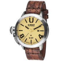 U-Boat 8106 Classico U-47 Automatik beige Herrenuhr 47mm 100M