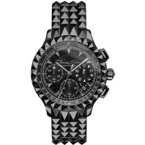 Thomas Sabo WA0359-202-203 Rebel at Heart Chronograph Herrenuhr 43mm 5ATM